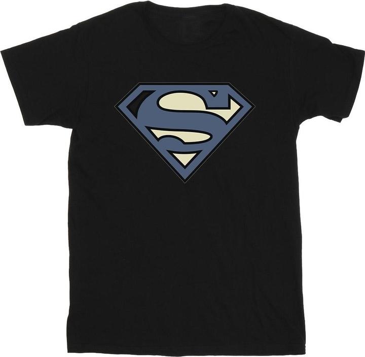 Superman Indigo Blue Logo TShirt Jungen