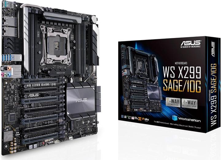 Immagine prodotto ASUS Ws X299 Saggezza/10g (LGA 2066, Intel X299, SSI CEB)