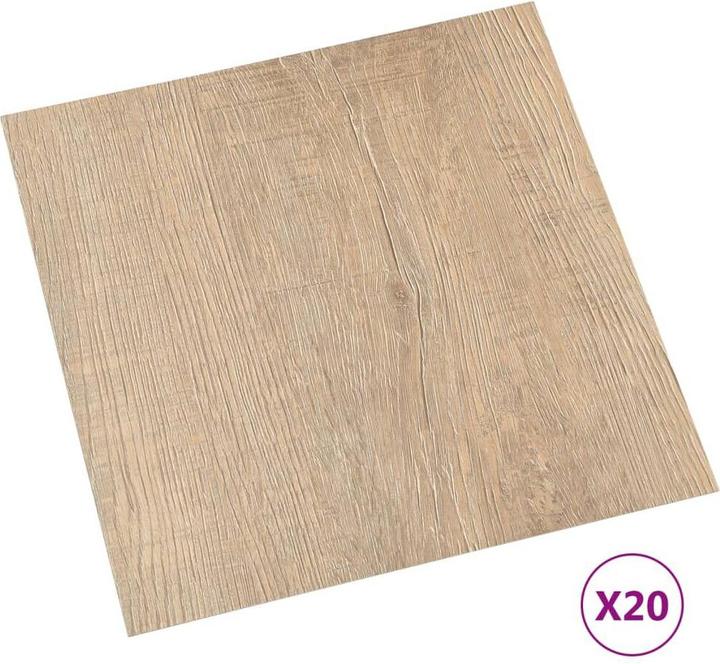 Produktbild VidaXL Bodenbelagsdielen (PVC Boden, 1.86 m²)