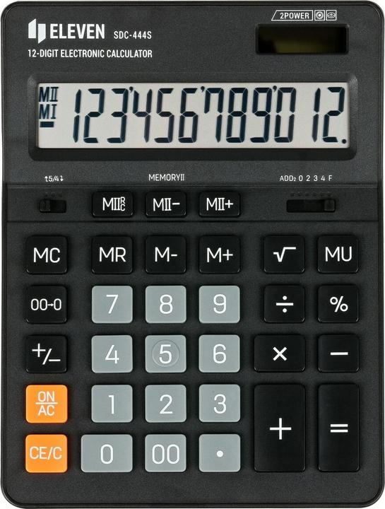 Produktbild Eleven Smart device desktop calculator SDC444S black