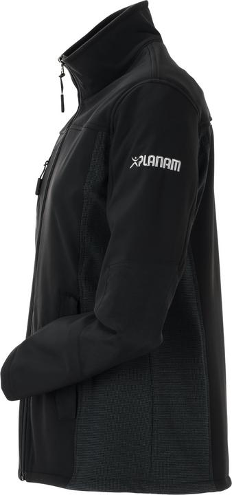 Produktbild Planam Norit Damen Pure Softshelljacke schwarz Grösse 40 (40)