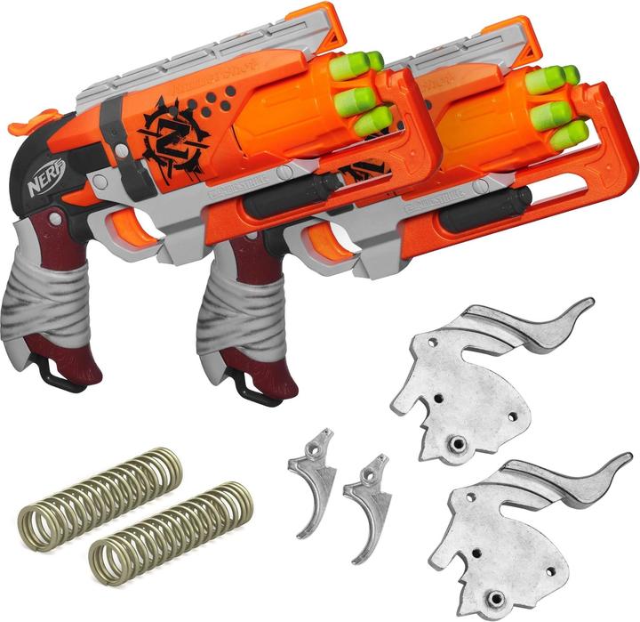Produktbild Nerf - Zombie Strike Hammershot inkl. Blasterparts - Tuning-Full-Metal-Set