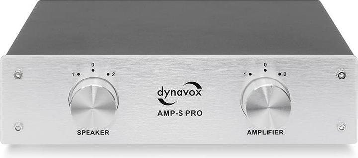Produktbild Dynavox VerstärkerBoxenUmschalter AMPS PRO silber