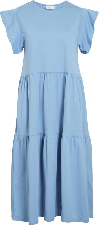 Vila Kurzärmeliges Midikleid