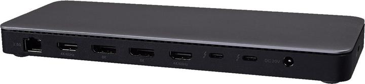 Actual product image V7 Tb4 Docking Station Mst HDMI DP (Thunderbolt, 9 Ports)