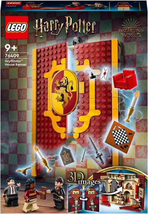 Image du produit LEGO Bannière de la maison Gryffondor (76409, LEGO Harry Potter)