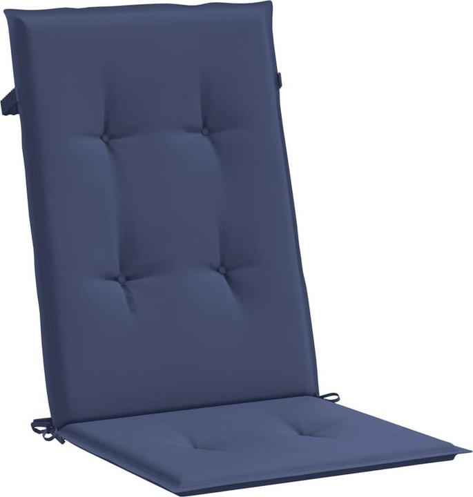 Produktbild VidaXL Hochlehner-Auflagen 4 Stk. Stoff (120 x 50 x 3 cm)