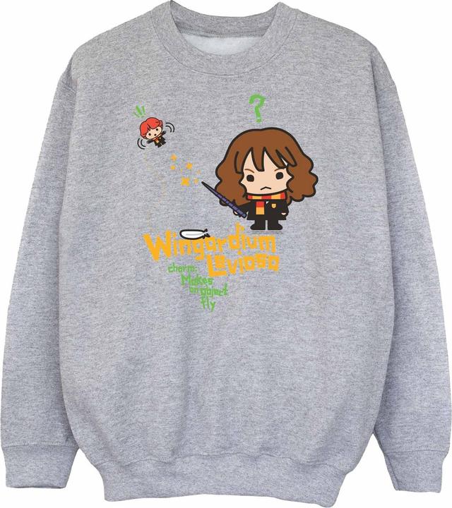 Wingardium Leviosa Hermione Sweatshirt Jungen (116)