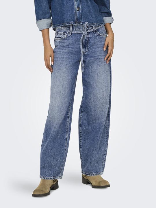 Immagine prodotto Only Jeans a vita media con taglio a palloncino e vestibilità dritta (W30/L34)