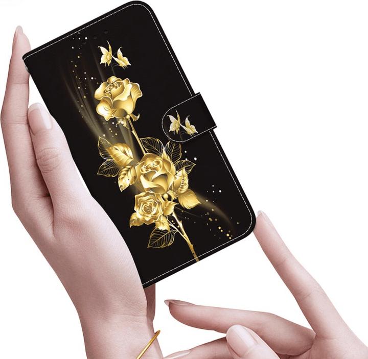 Image du produit Cover-Discount Galaxy S25 - Tasche Hülle mit Blüten Motiv (Samsung Galaxy S25)