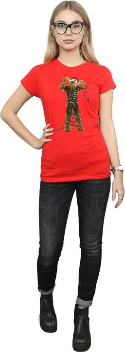 Produktbild Star Wars Chewbacca Christmas Lights TShirt (S)