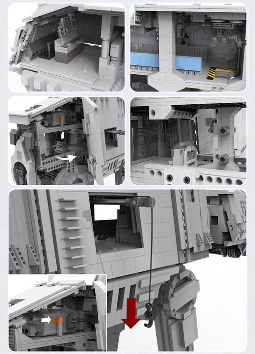 Image du produit Mould King Transporteur d'attaque tout-terrain