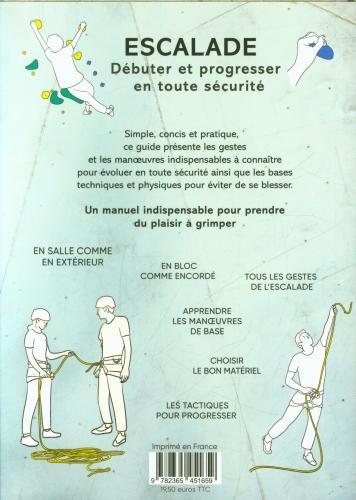 Image du produit Escalade : débuter et progresser en toute sécurité (Chambre David, Français)
