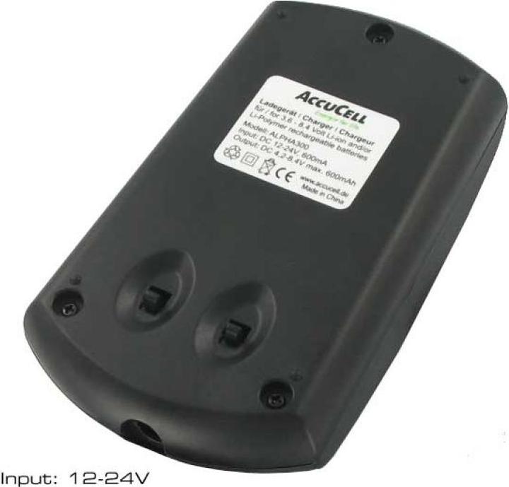 Produktbild AccuCell Schnell-Ladegerät passend für den Dell Axim X50 Akku