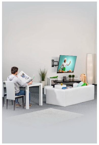 Produktbild Hama TV-Wandhalterung (Wand, 48", 25 kg)