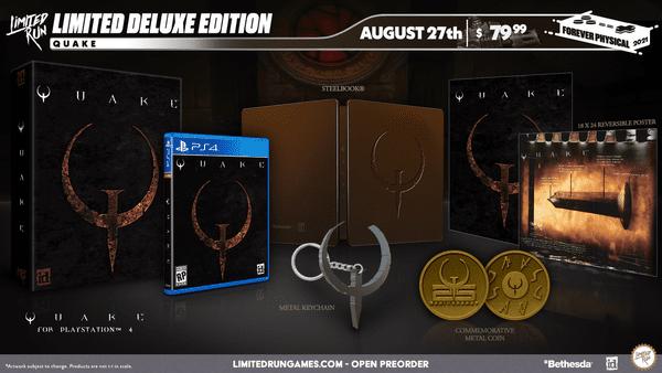 Actual product image Limited Run Quake (Deluxe Edition) (PS4, EN)