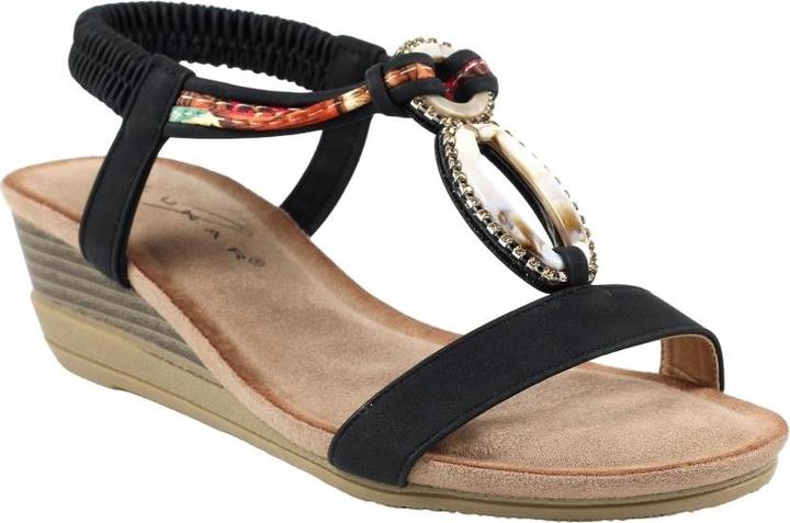 Lunar Sandalen mit Keilabsatz Genoa (39)