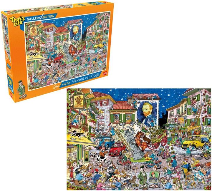 Goliath Toys That's Life Gallery Edition Puzzle Vincent van Gogh '23 (1000 Teile) (1000 Teile)