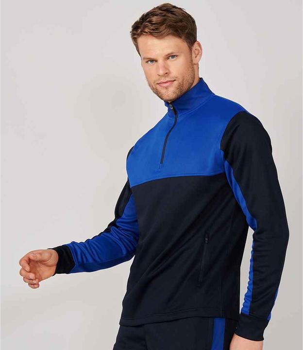 Actual product image Finden & Hales Fleece Top With Short Zip (3XL)