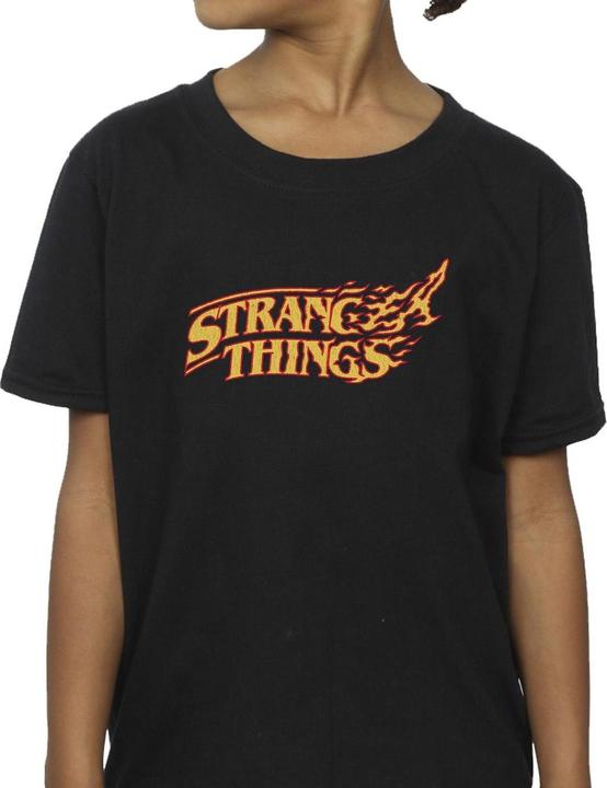 Immagine prodotto Netflix Stranger Things Logo Breaking Maglietta Ragazze (128)