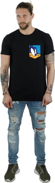 Produktbild Looney Tunes Road Runner Face Faux Pocket TShirt (XL)
