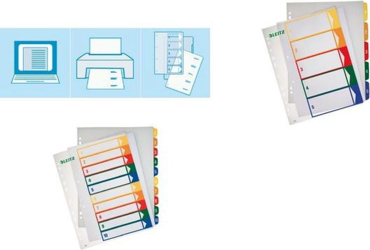 Actual product image Leitz Register PC inscribable