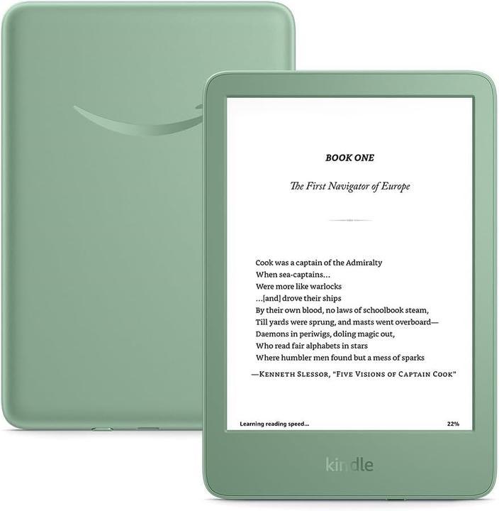 Image du produit Amazon Kindle 6" 11e génération (6", 16 Go, Matcha)