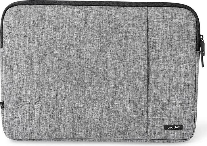 Actual product image Okade MacBook / laptop bag, 15.6 inch, T40, grey (15.60")