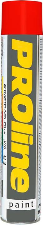 Image du produit Moravia PROline peinture routière rouge RAL 3020 peinture de marquage de ligne, grand bidon à 750 ml