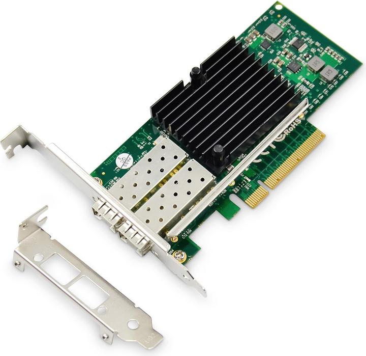 Digitus SFP 2 Port 10G PC/Express Card Intel JL82599ES Chipset Optical and Copper Module (Mini PCI Express)