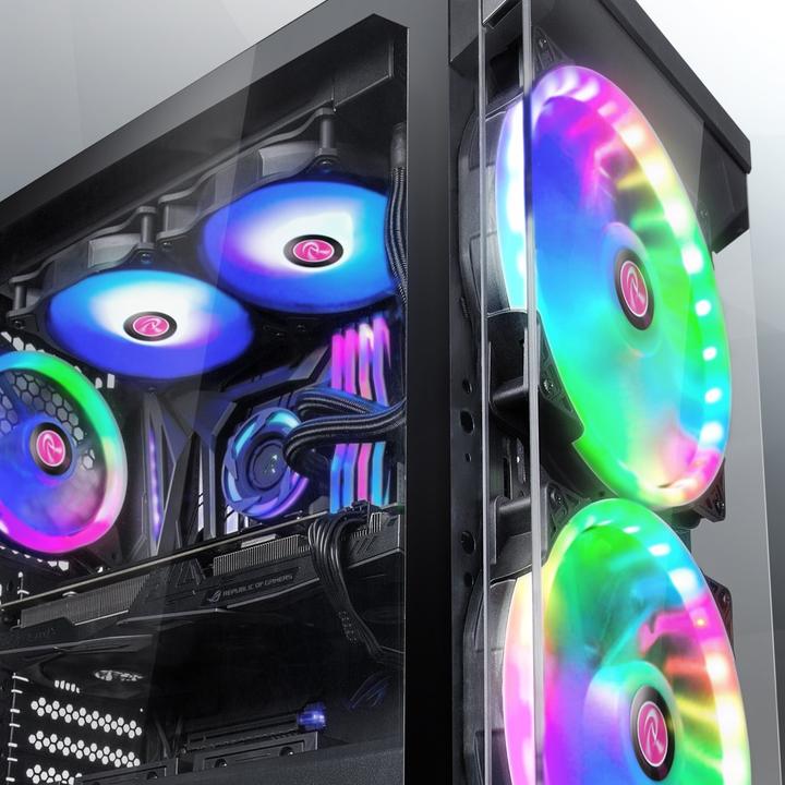 Immagine prodotto Raijintek EOS 12 RBW ADD fan, set di 2 incl. controller (120 mm, 2 x)