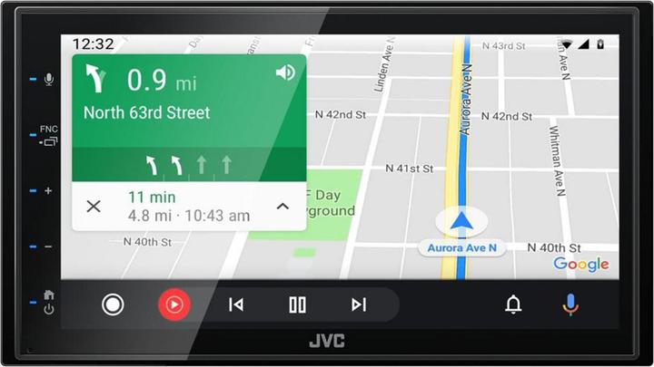 Actual product image JVC KW-M565DBT (Android car, Apple Carplay, MirrorLink)