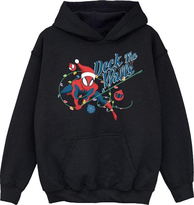 Actual product image Marvel Boys Spider-Man Deck The Walls Hoodie (104)