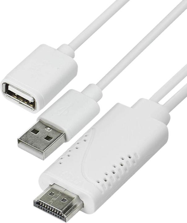 Immagine prodotto Avizar Cavo USB MHL femmina a HDMI maschio a maschio HDTV smartphone/tablet (1.80 m, HDMI)
