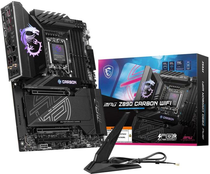 Actual product image MSI MPG Z890 CARBON WIFI (LGA 1851, Intel Z890, ATX)