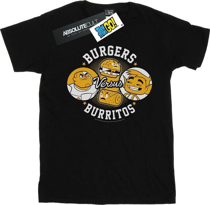 Teen Titans Go Burgers Vs Burritos TShirt