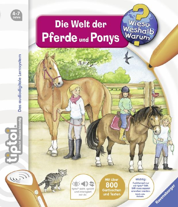 Actual product image tiptoi The world of horses and ponies (German)
