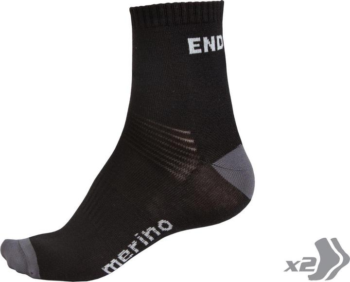Immagine prodotto Endura Confezione da 2 paia di BAABAA Merino 2012 (S/M)