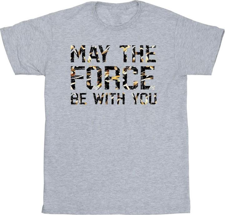 Immagine prodotto Star Wars May The Force Infill Maglietta Uomo (3XL)
