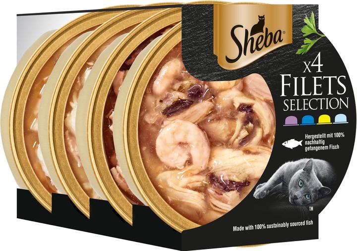 Sheba Filets Selection (Adult, 4 Stk., 240 g)