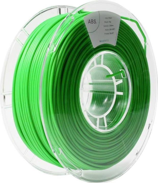 Actual product image Maertz ABS Green 2,85 mm 1.000 g (ABS, 2.85 mm, 1000 g, Green)