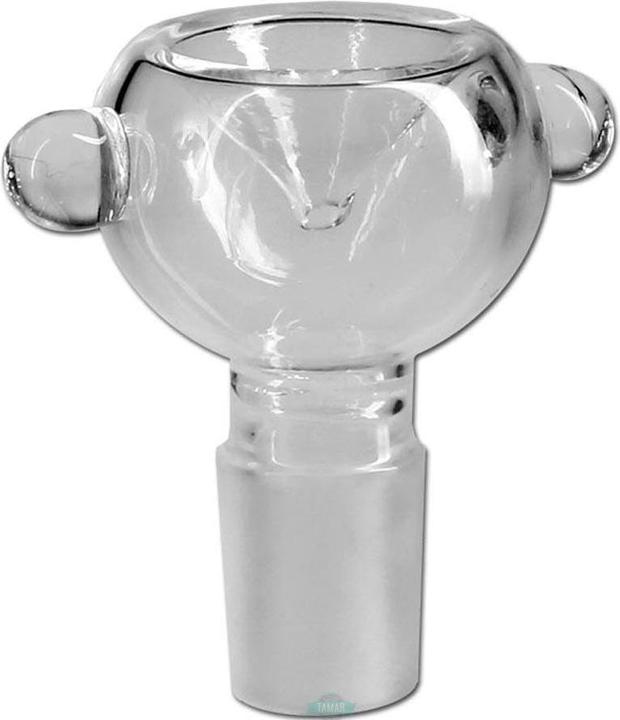 Image du produit Black Leaf Tête enfichable en verre NS19 ronde Ø