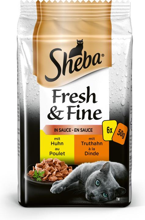 Immagine prodotto Sheba Fresco e fine in salsa (Adulto, 6 pz., 300 g)