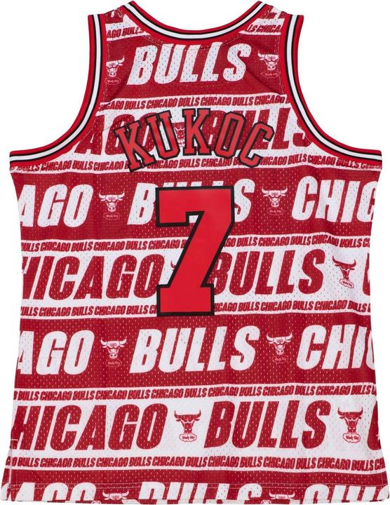 Produktbild Mitchell & Ness Swingman Teamwrap Mesh Jersey Chicago Bulls Toni Kukoc - XL (XL)