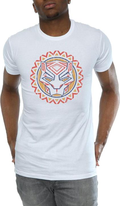 Image du produit Mens Black Panther Tribal Panther Icon T-Shirt (L)