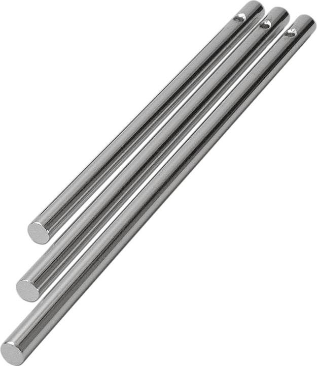 Actual product image Knorr Prandell Tone bars "Solid", assorted 12, 14, 16 cm x Ø 6 mm, silver-coloured
