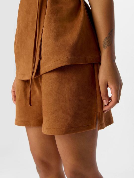Produktbild Object Wildlederimitat Shorts (42)