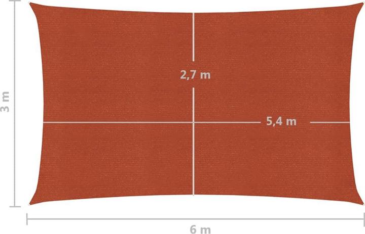 Immagine prodotto VidaXL Sonnensegel (3 x 6 m)