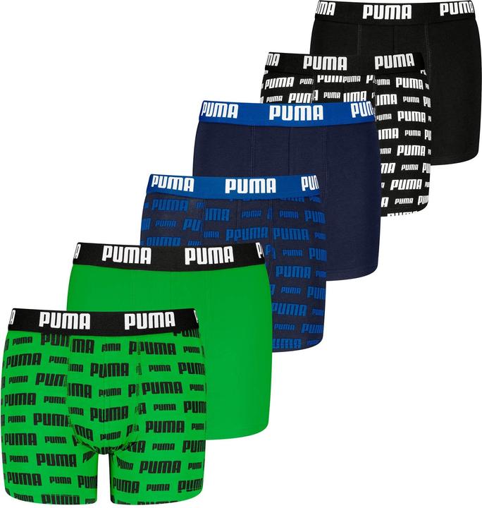 Produktbild Puma Everyday Logo Print Boxers ECOM 6P (146, 6er Pack)