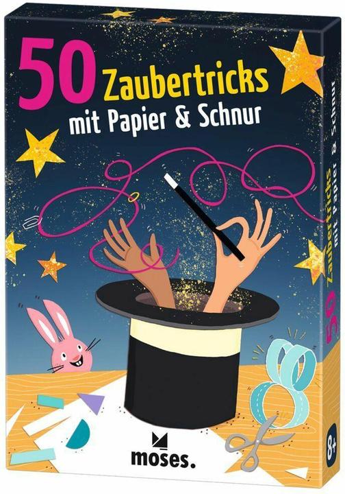 Immagine prodotto Magni 9847 Trucchi di magia con carta e spago - Attività ingegnosa per bambini dagli 8 anni in su, Zauberk